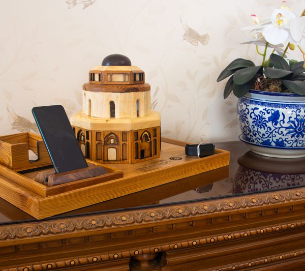 نظم دهنده میز کار (ماکت چوبی گنبد جبلیه)